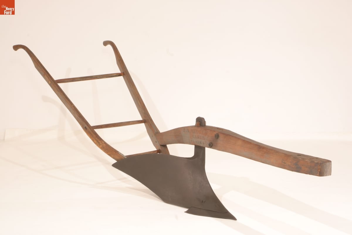 Cast-Iron Plow, circa 1845