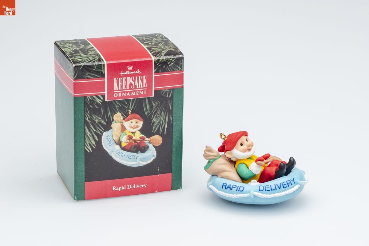 Hallmark "Rapid Delivery" Christmas Ornament, 1992