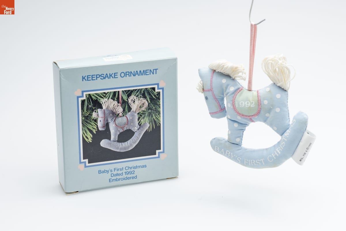 Hallmark "Baby's First Christmas" Christmas Ornament, 1992