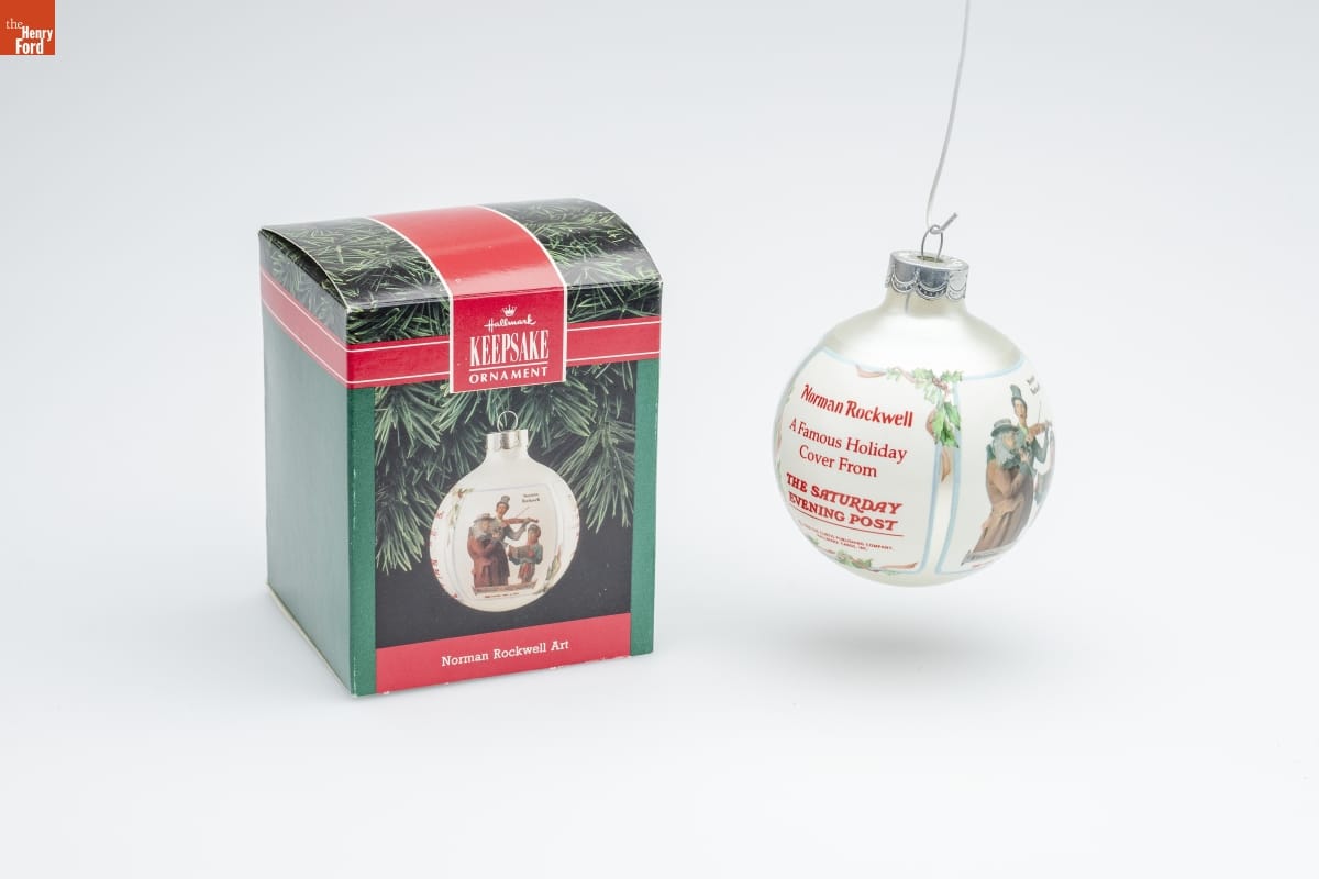 Hallmark "Norman Rockwell Art" Christmas Ornament, 1992