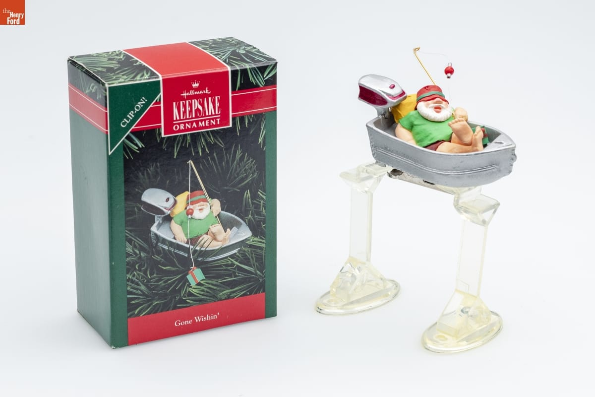 Hallmark "Gone Wishin'" Christmas Ornament, 1992
