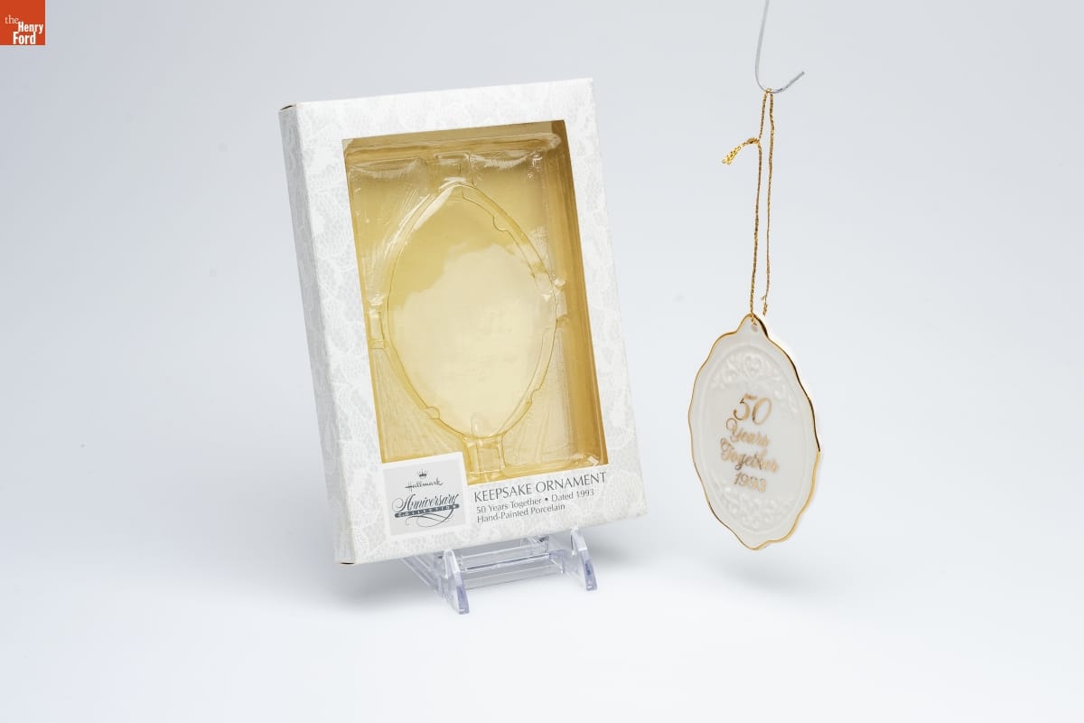 Hallmark "50 Years Together" Christmas Ornament, 1993