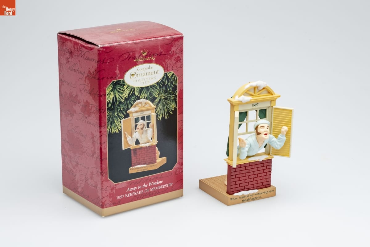 Hallmark "Away to the Window" Collector's Club Christmas Ornament, 1997