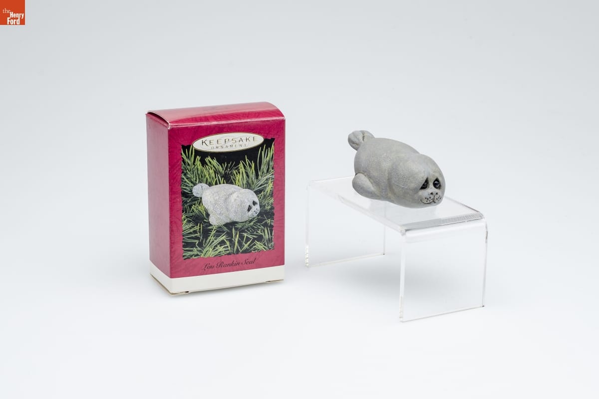Hallmark "Lou Rankin Seal" Christmas Ornament, 1994