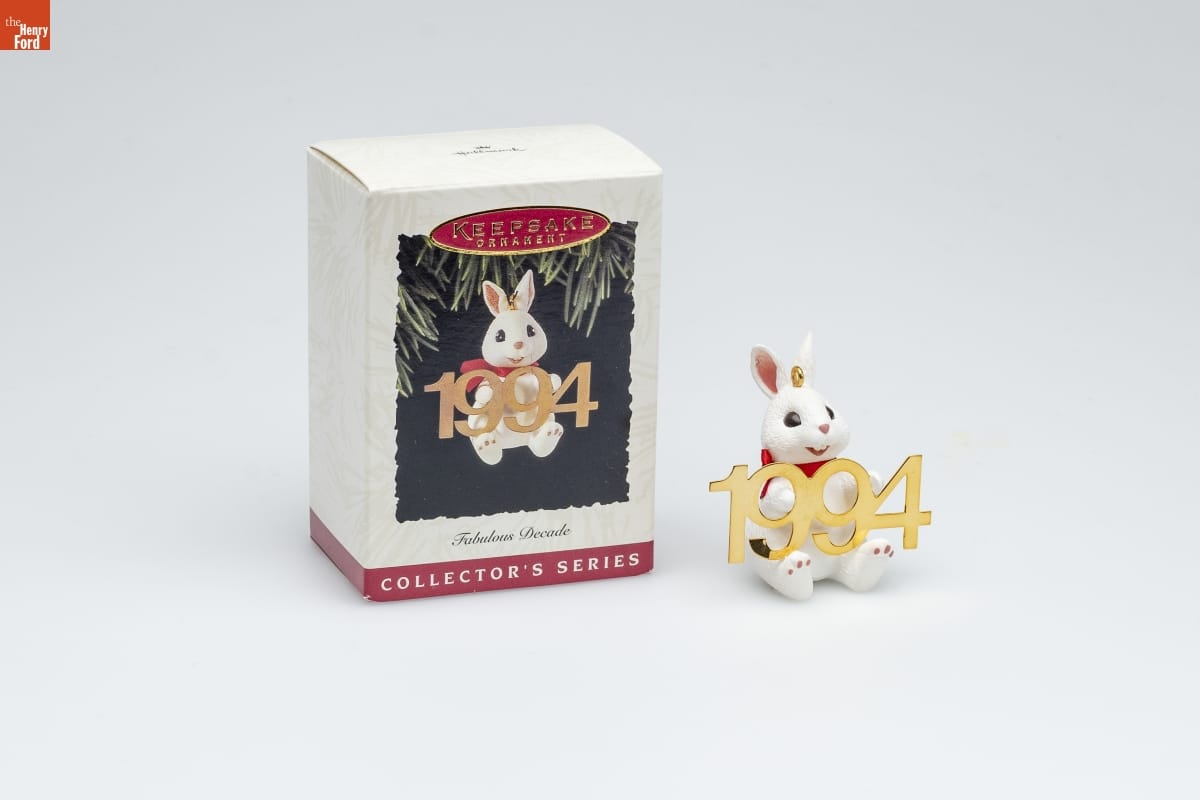 Hallmark "Fabulous Decade Series" Christmas Ornament, 1994