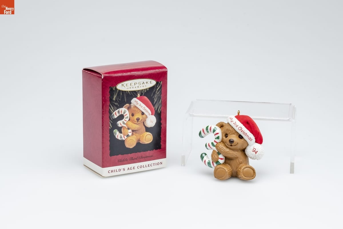 Hallmark "Child's Age Collection: Child's Third Christmas" Christmas Ornament, 1994
