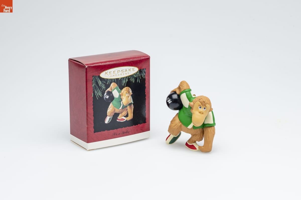 Hallmark "It's a Strike" Christmas Ornament, 1994