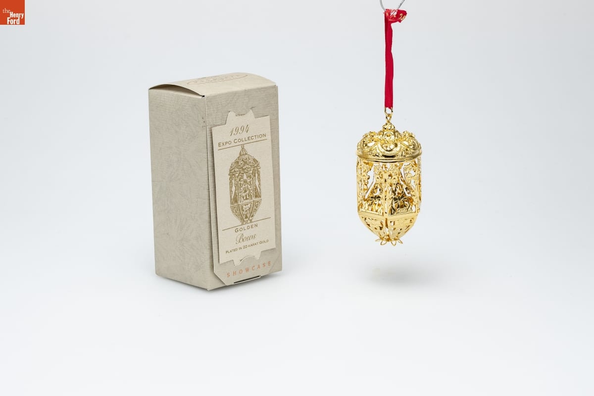 Hallmark "1994 Expo Collection: Golden Bows" Christmas Ornament