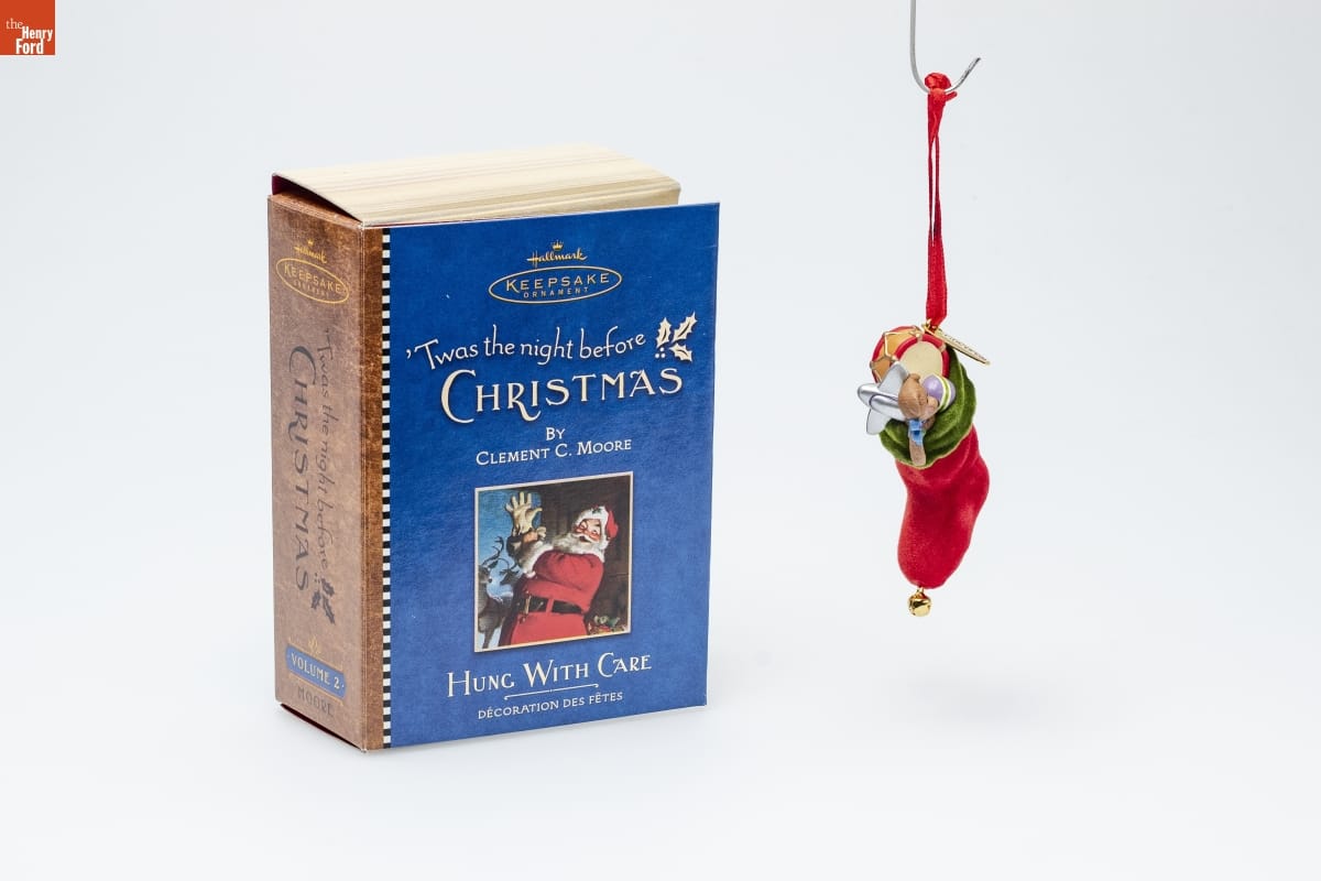 Hallmark "'Twas the Night Before Christmas: Hung with Care" Christmas Ornament, 2001