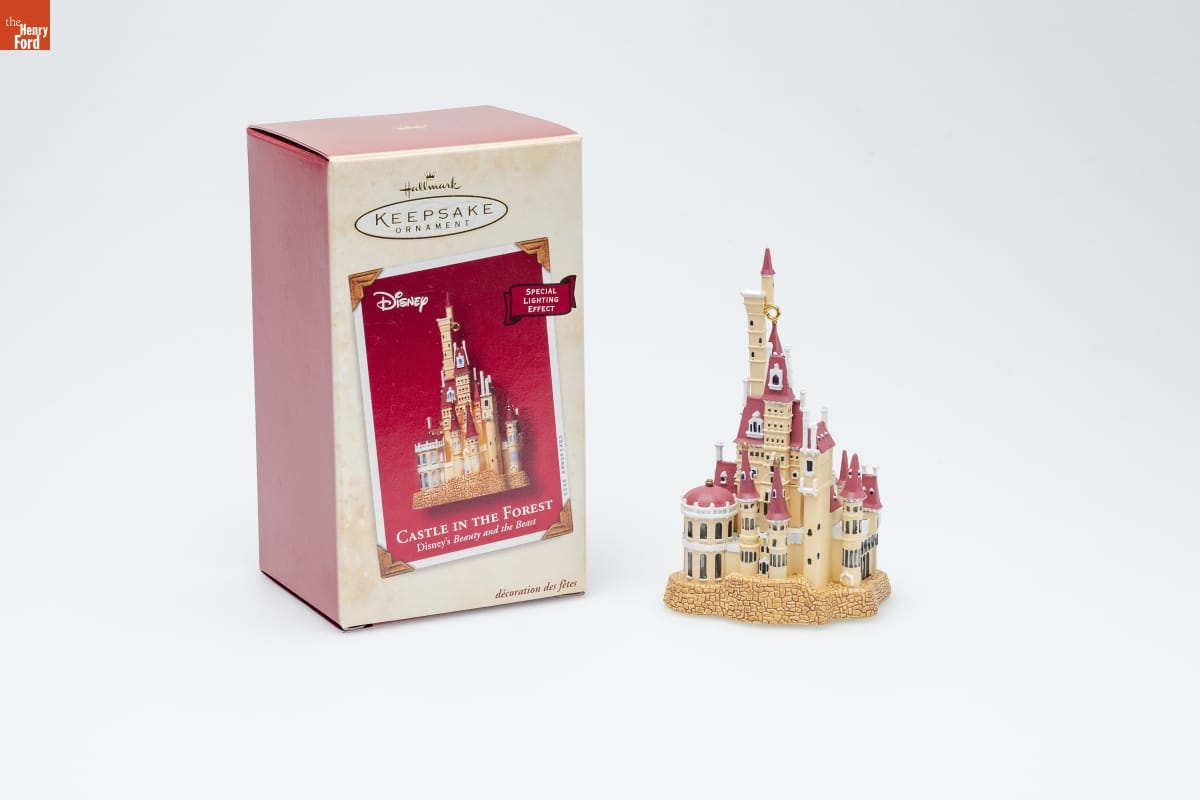 Hallmark "Disney's Beauty and the Beast: Castle in the Forest" Christmas Ornament, 2002