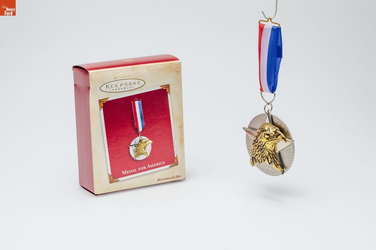 Hallmark "Medal for America" Christmas Ornament, 2002