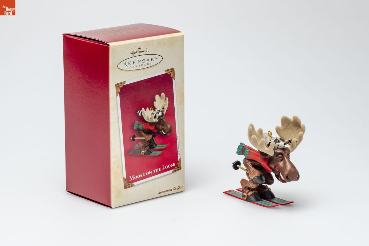 Hallmark "Moose on the Loose" Christmas Ornament, 2003