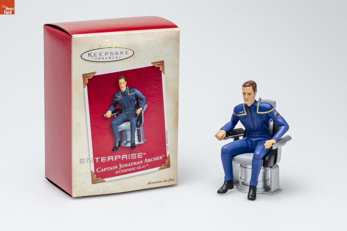Hallmark "ENTERPRISE NX-01: Captain Jonathan Archer" Christmas Ornament, 2003