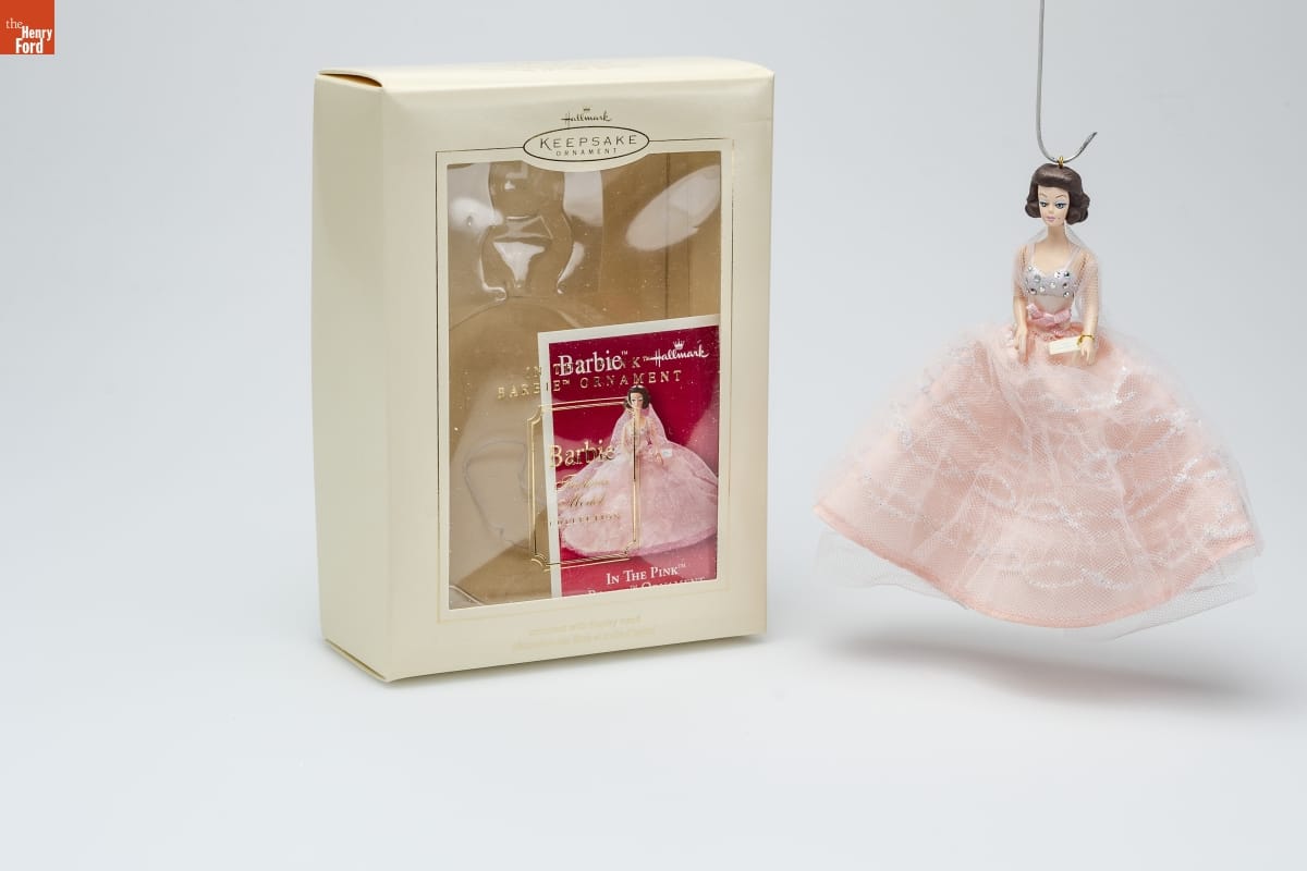 Hallmark "Barbie Fashion Model Collection: In the Pink" Christmas Ornament, 2003