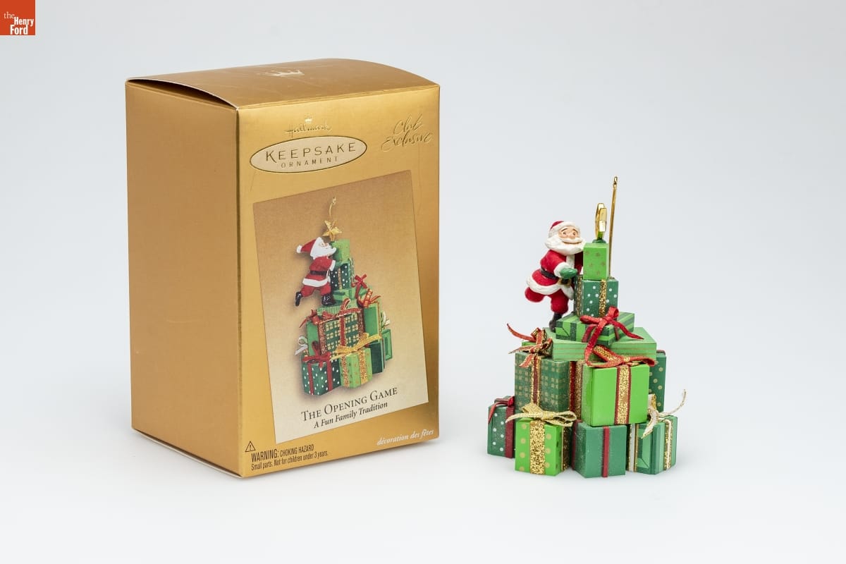Hallmark "The Opening Game" Collector's Club Christmas Ornament, 2005