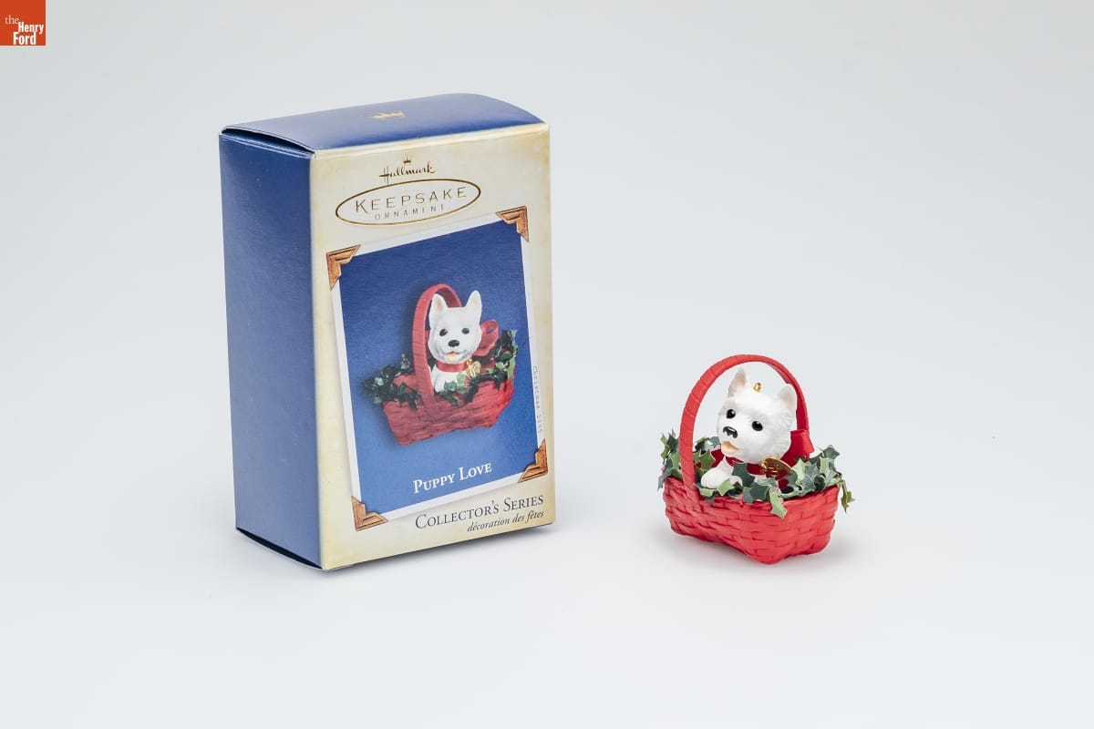 Hallmark "Puppy Love Series" Christmas Ornament, 2005