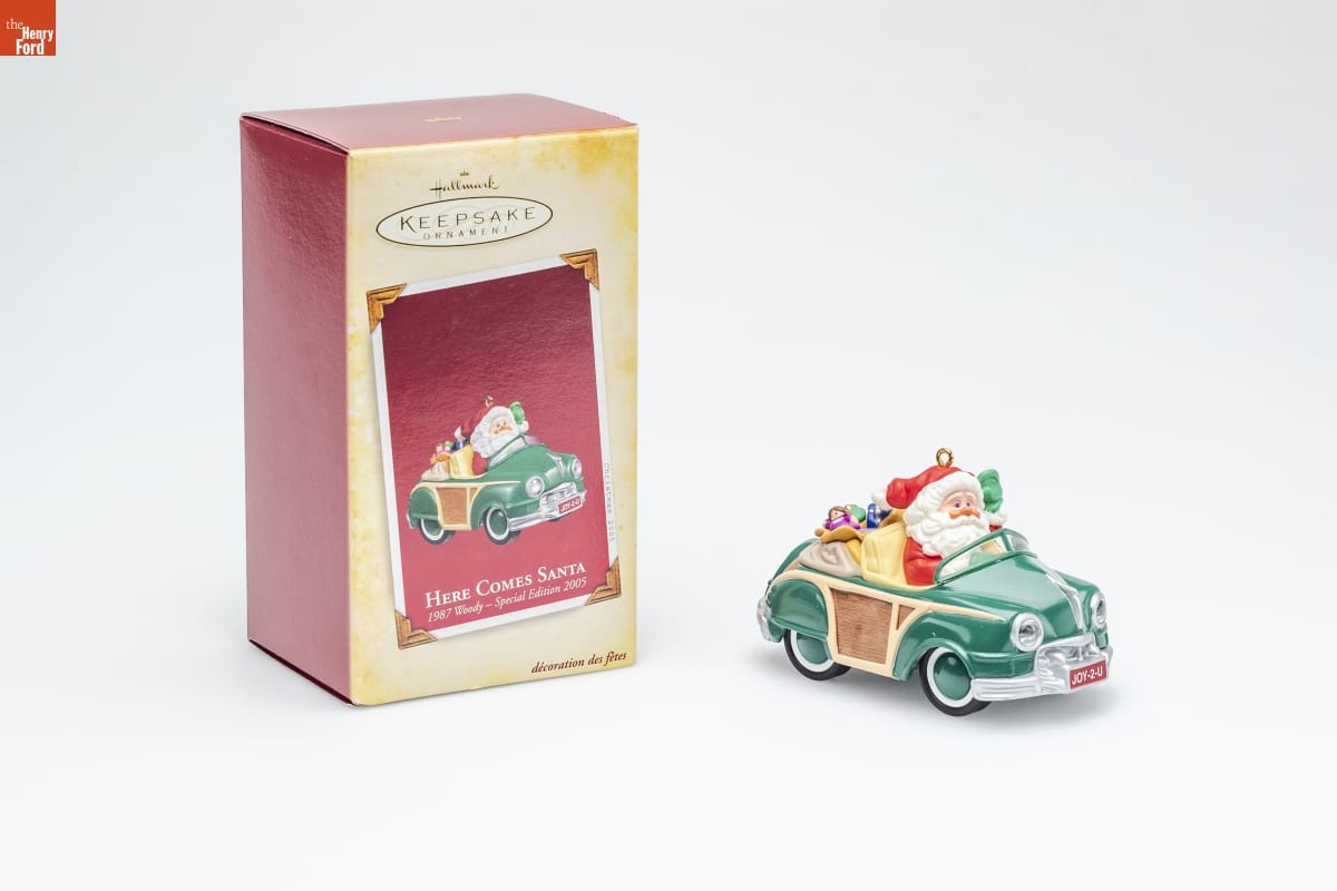 Hallmark "Here Comes Santa: 1987 Woody Special Edition" Christmas Ornament, 2005