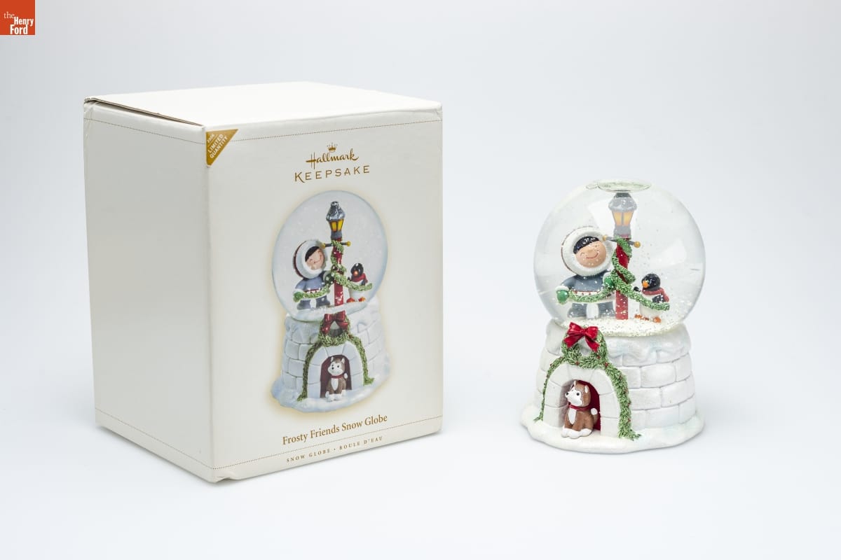 Hallmark "Frosty Friends" Christmas Snow Globe, 2006