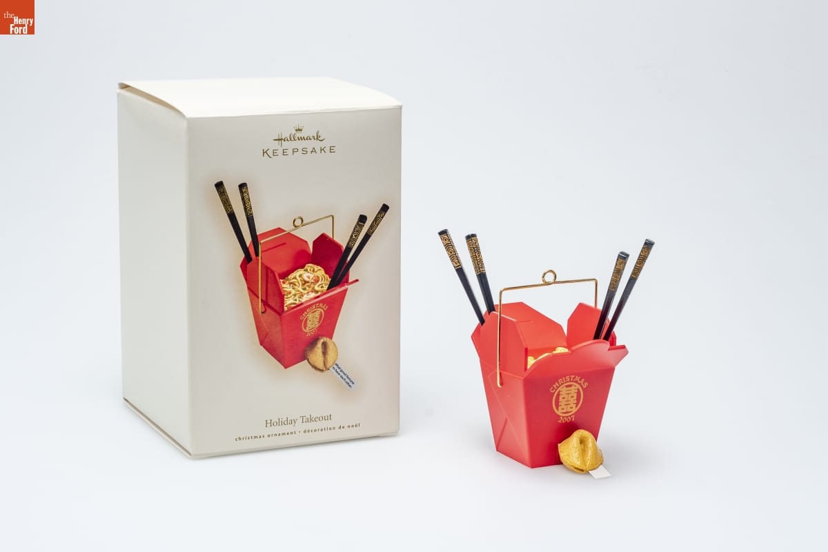 Hallmark "Holiday Takeout" Christmas Ornament, 2007