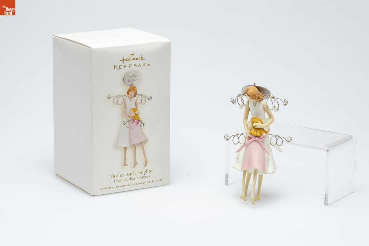 Hallmark "Down-to-Earth Angels Collection: Mother and Daughter" Christmas Ornament, 2008