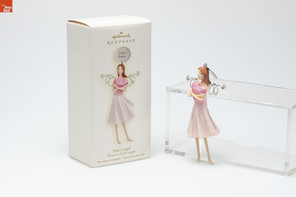Hallmark "Down-to-Earth Angels Collection: Sister Angel" Christmas Ornament, 2008