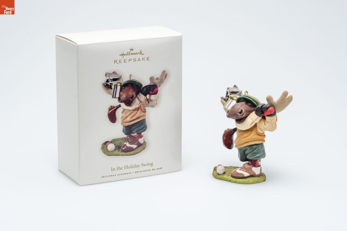 Hallmark "In the Holiday Swing" Christmas Ornament, 2008
