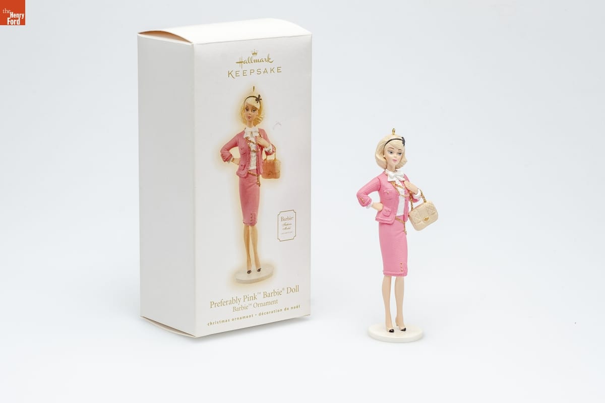 Hallmark "Preferably Pink Barbie Doll" Christmas Ornament, 2009