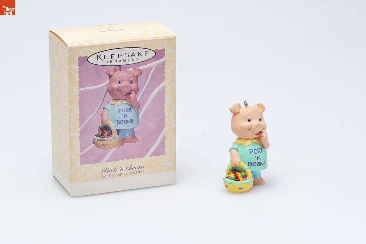Hallmark "Pork 'N Beans" Easter Ornament, 1996