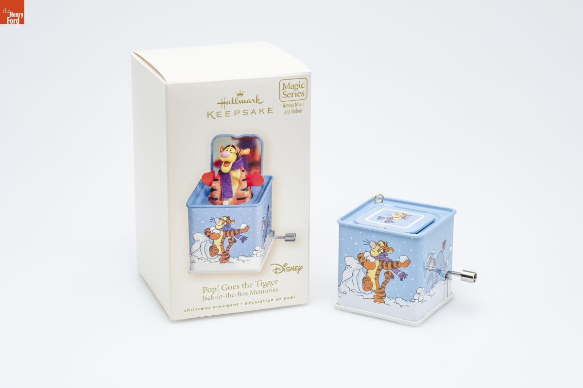 Hallmark "Jack-in-the-Box Memories Series: Pop! Goes the Tigger" Christmas Ornament, 2007