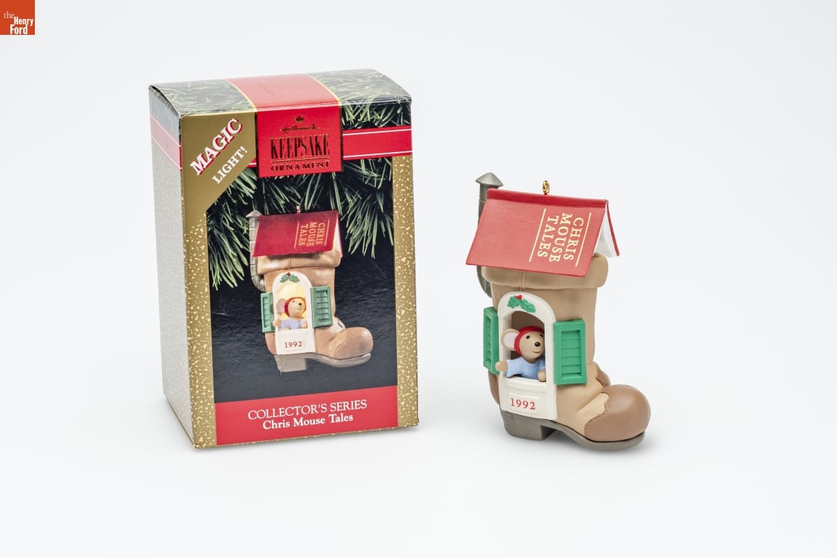 Hallmark "Chris Mouse Series: Tales" Christmas Ornament, 1992