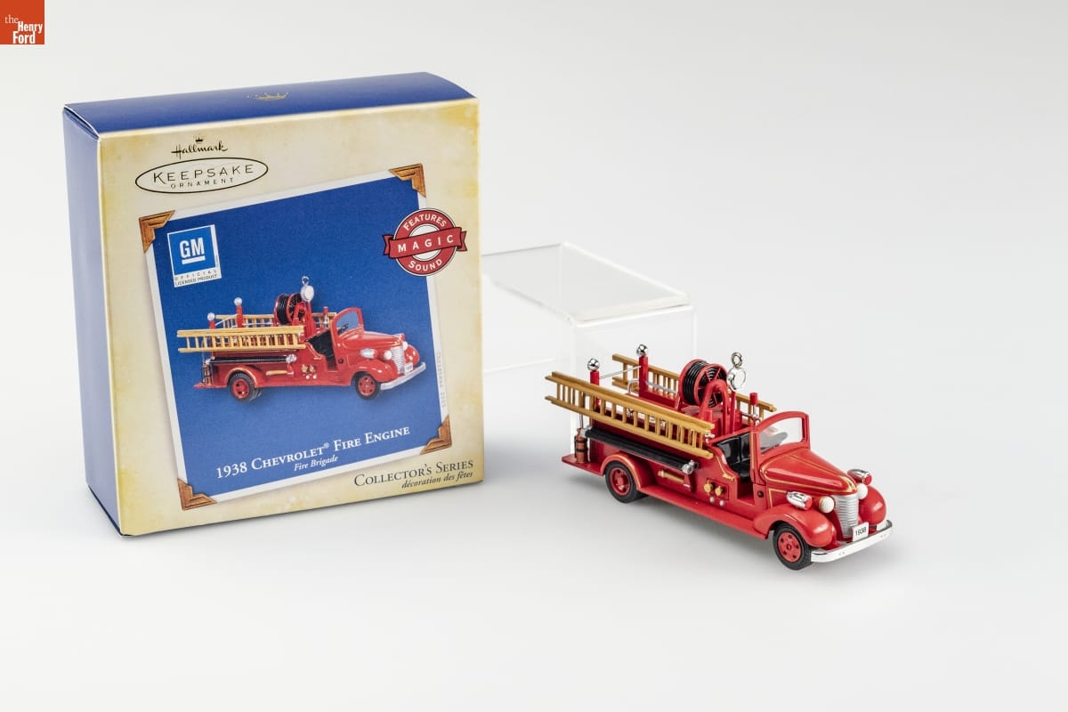 Hallmark "Fire Brigade Series: 1938 Chevrolet Fire Engine" Christmas Ornament, 2005