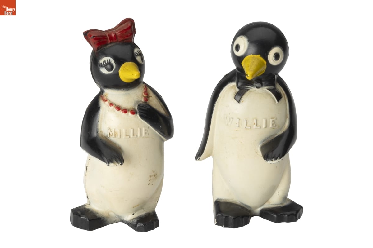 "Willie and Millie" Salt and Pepper Set, 1948-1958