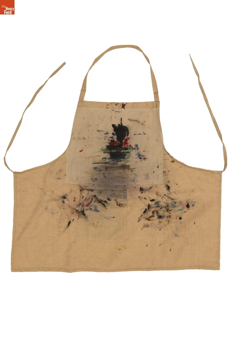 Apron Used in the Harwood Steiger Studio