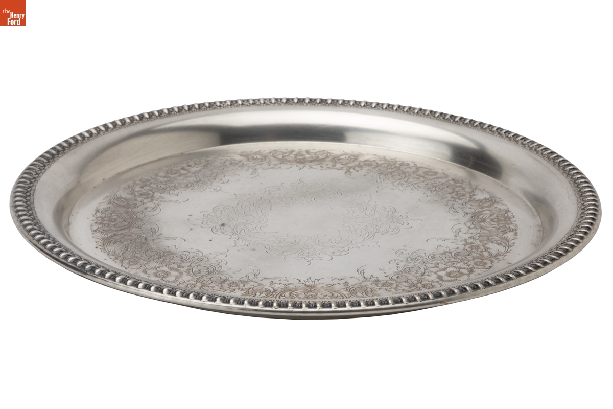 Serving Tray Used by the Jackson Family, Selma, Alabama