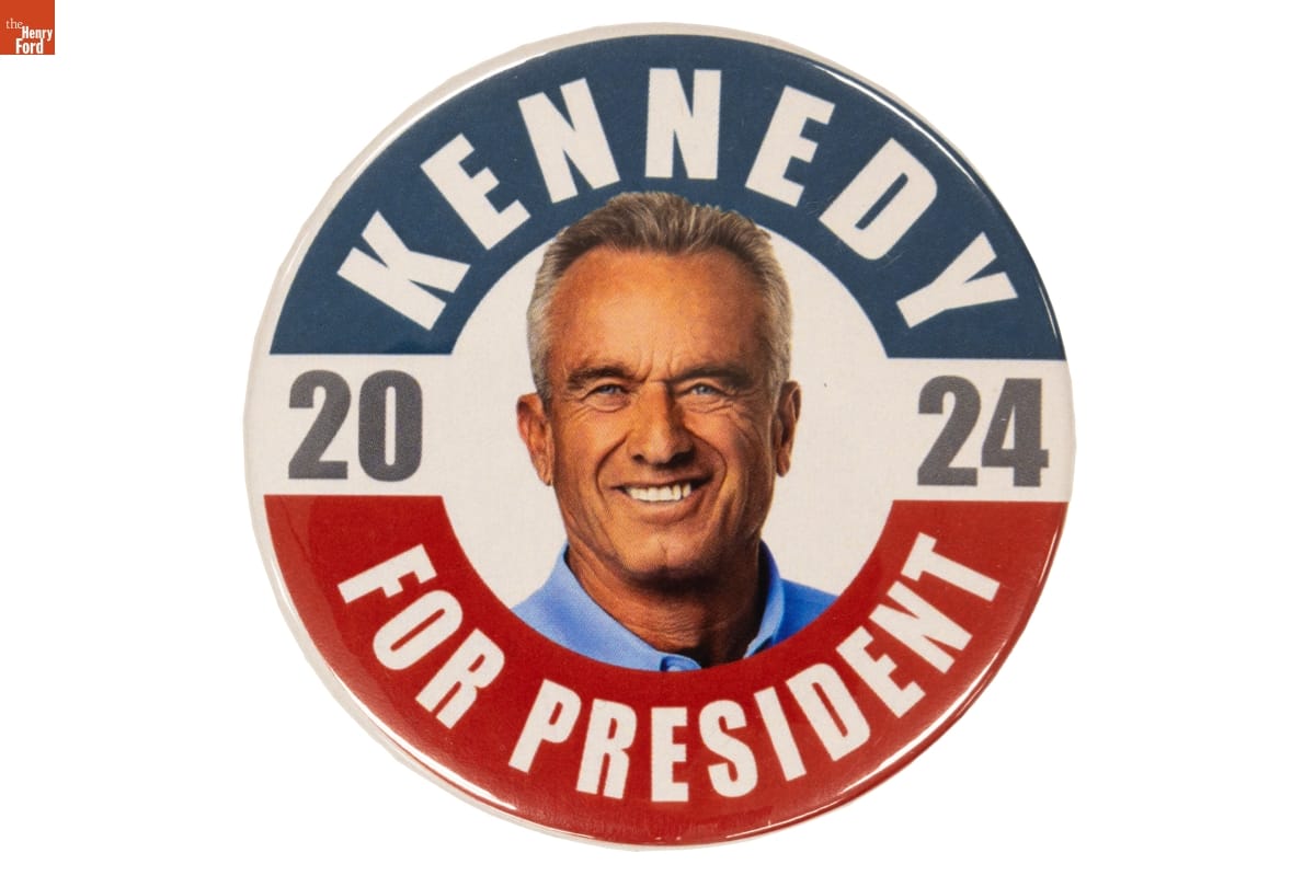 "Kennedy 2024 For President" Button, 2024