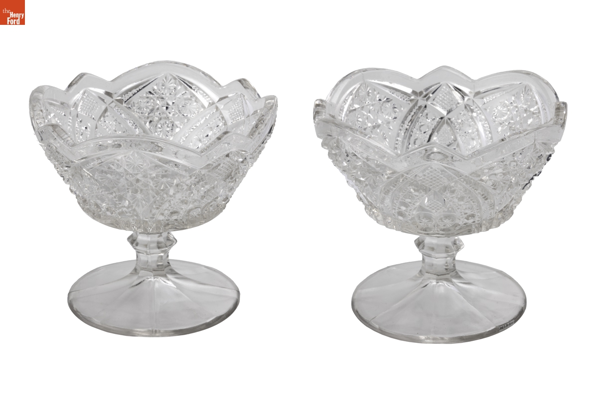 Set of Dessert Dishes Used by the Jackson Family, Selma, Alabama