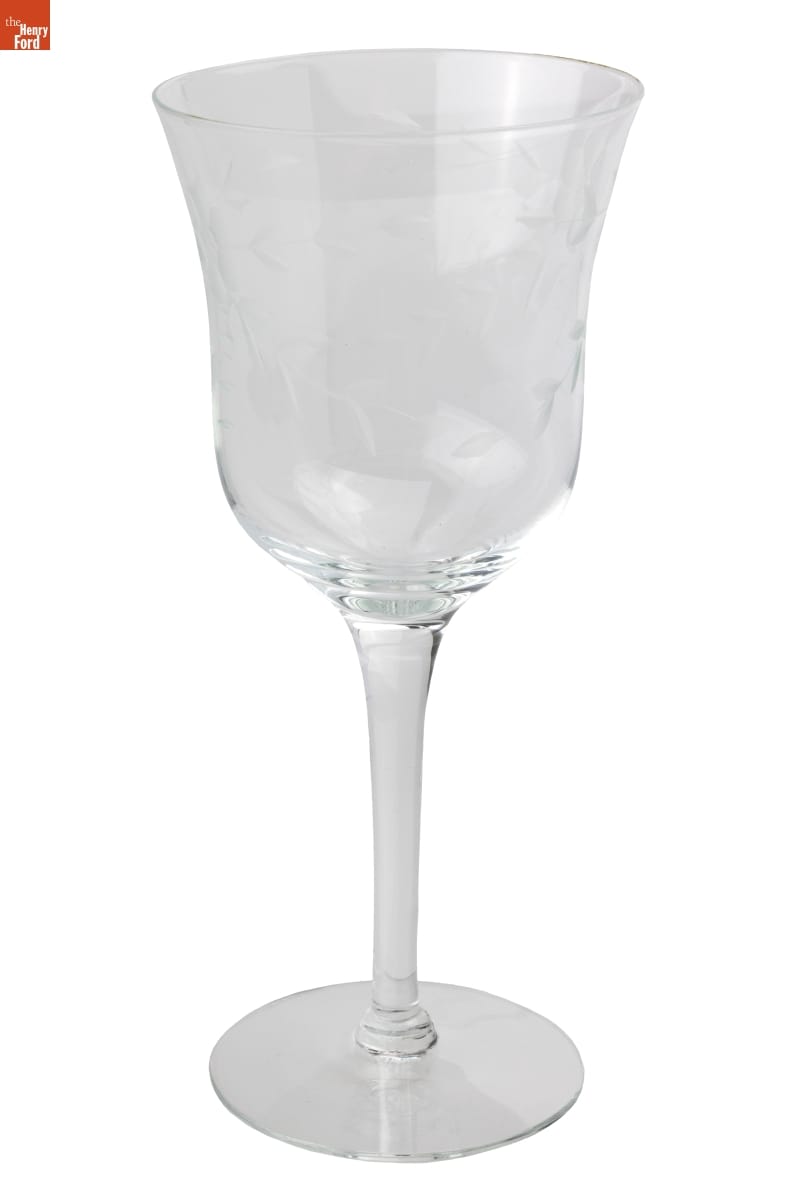 Wine Glass Used by the Jackson Family, Selma, Alabama