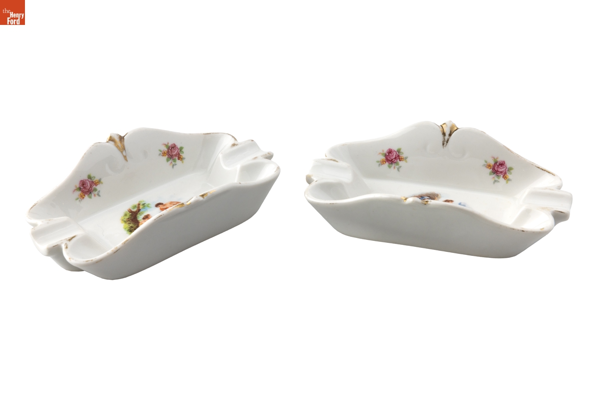 Set of Ashtrays Used by the Jackson Family, Selma, Alabama