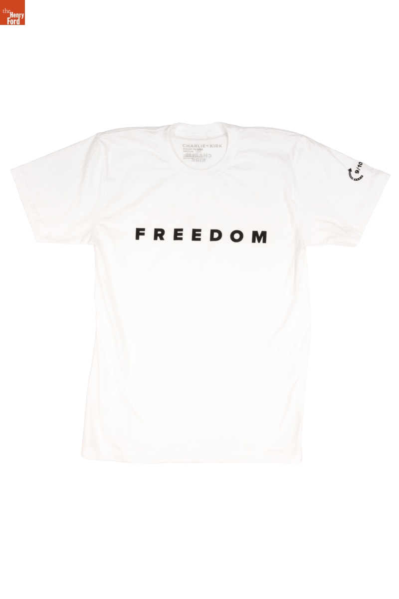 Charlie Kirk "Freedom" T-Shirt, 2025
