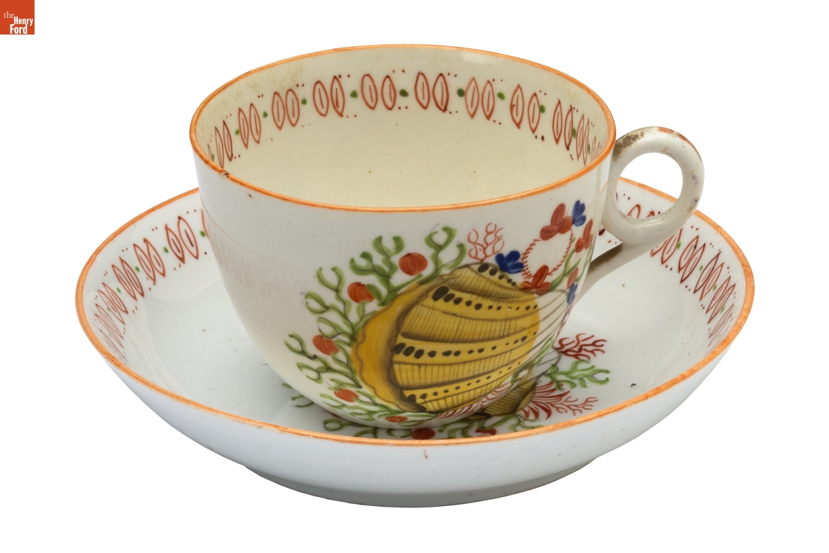 Teacup and Saucer Set, 1810
