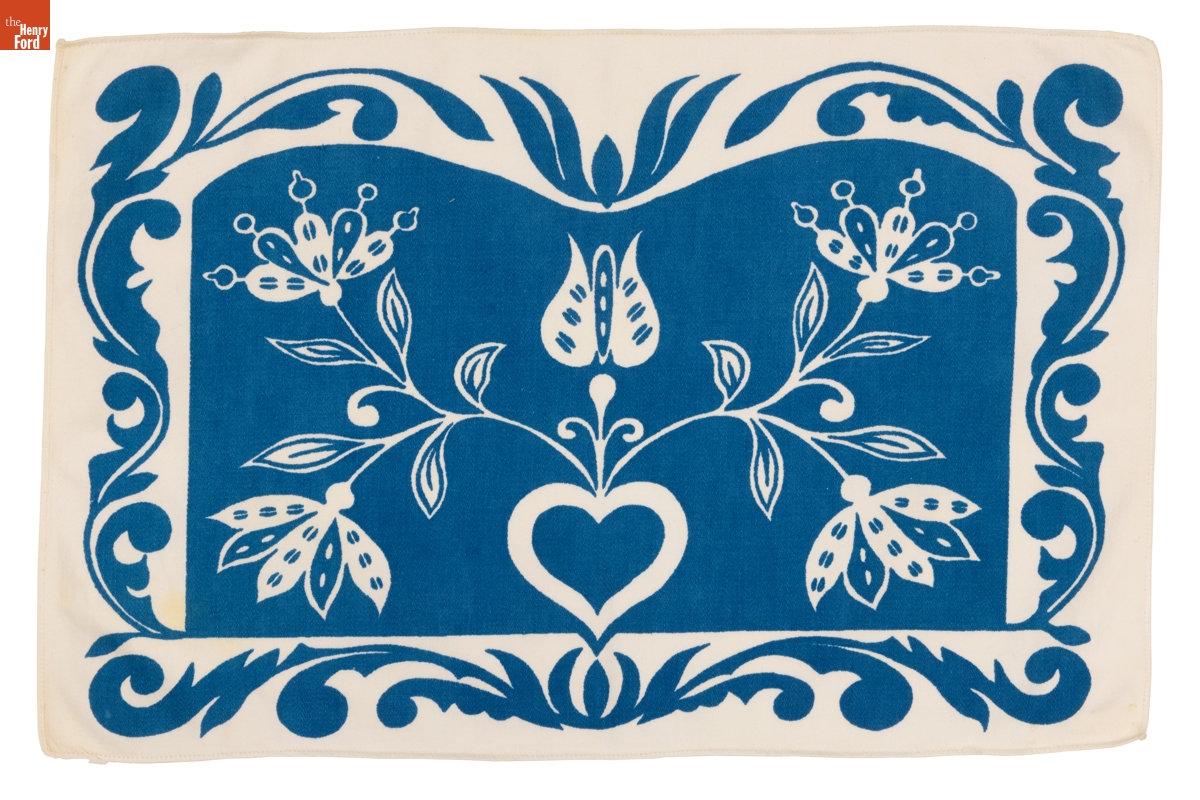"Flora Americana" Placemat, 1937