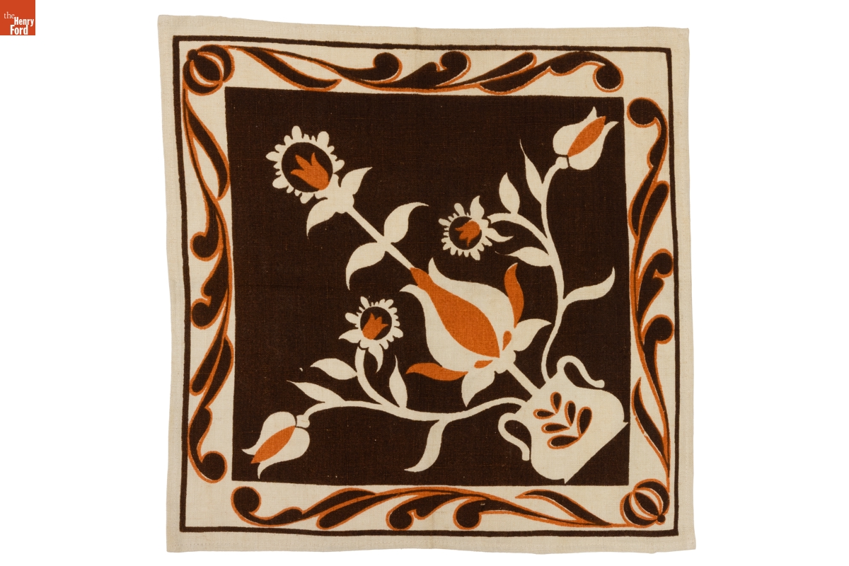 "Tulip Time" Napkin, 1937