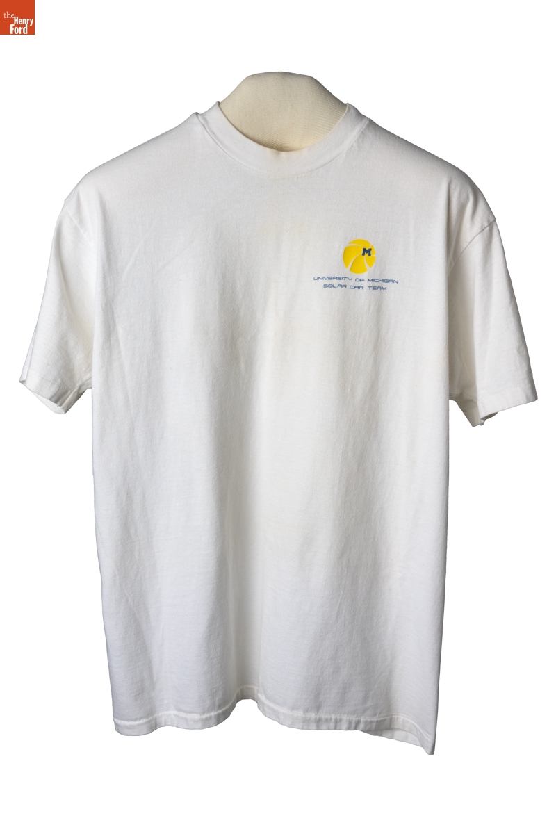 University of Michigan Solar Car Team T-Shirt, 1990