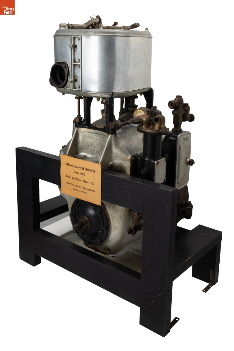 White Motor Company 2 Cylinder Compound Engine, circa 1905