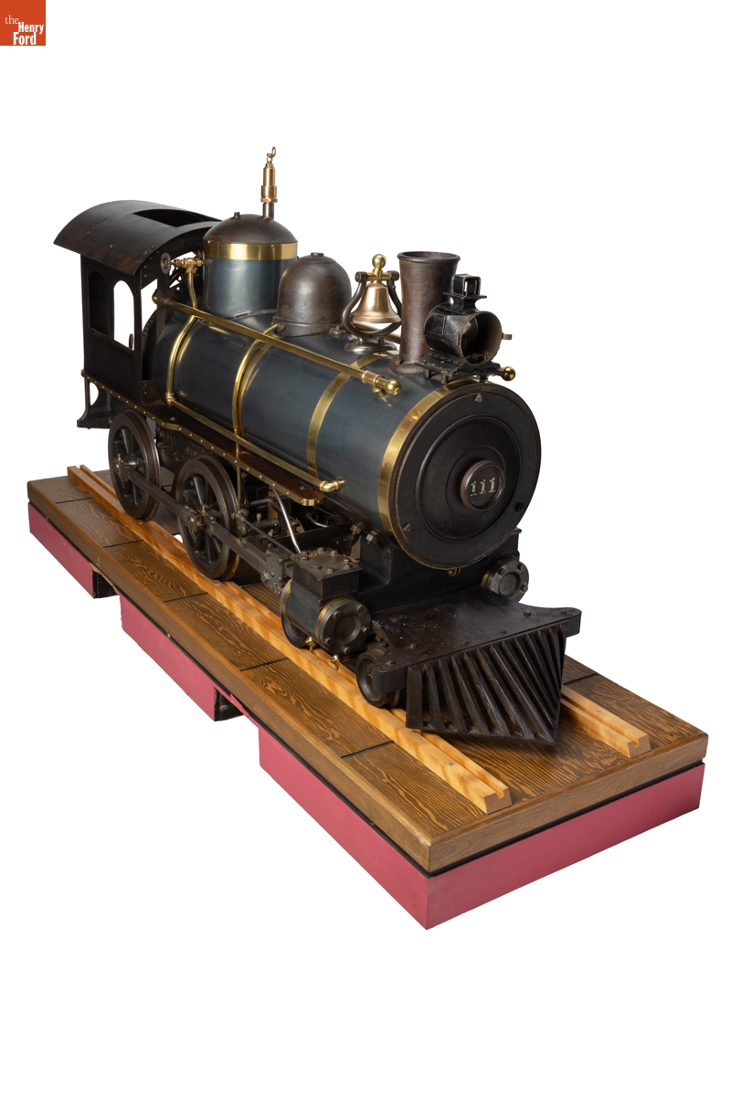 Scale Model Locomotive, Used at Salisbury Beach, Massachusetts, circa 1905