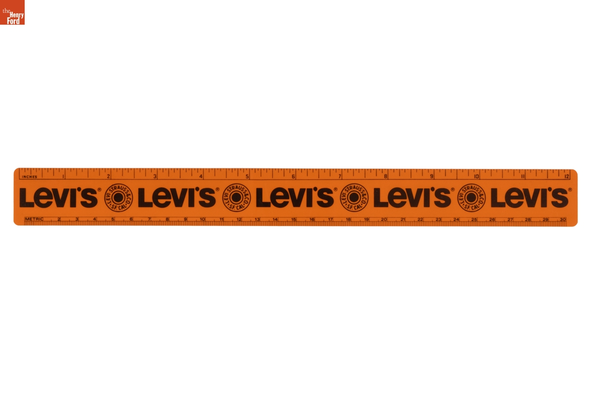 "Levi's" Ruler, circa 1980