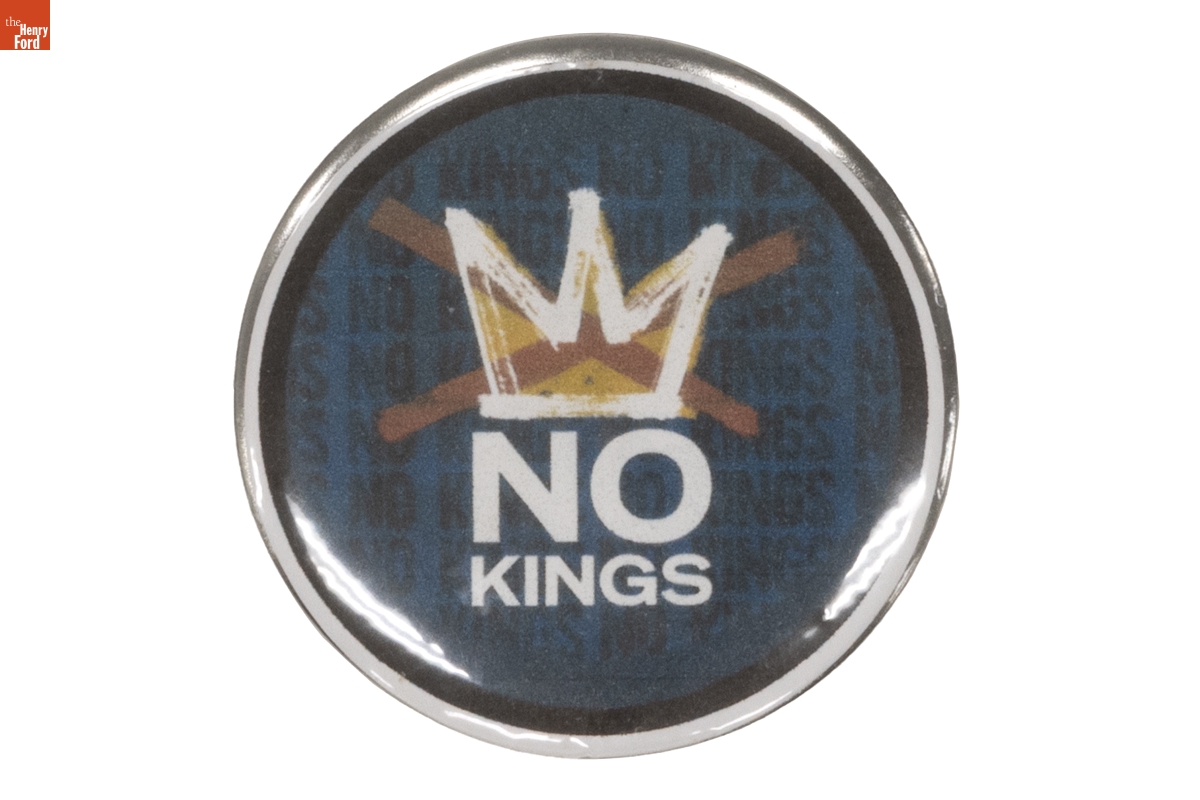 "No Kings" Button, 2026