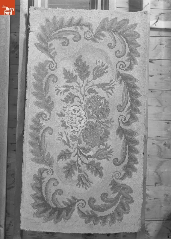 Hooked Rug (Aunt Mary's), 1890-1915