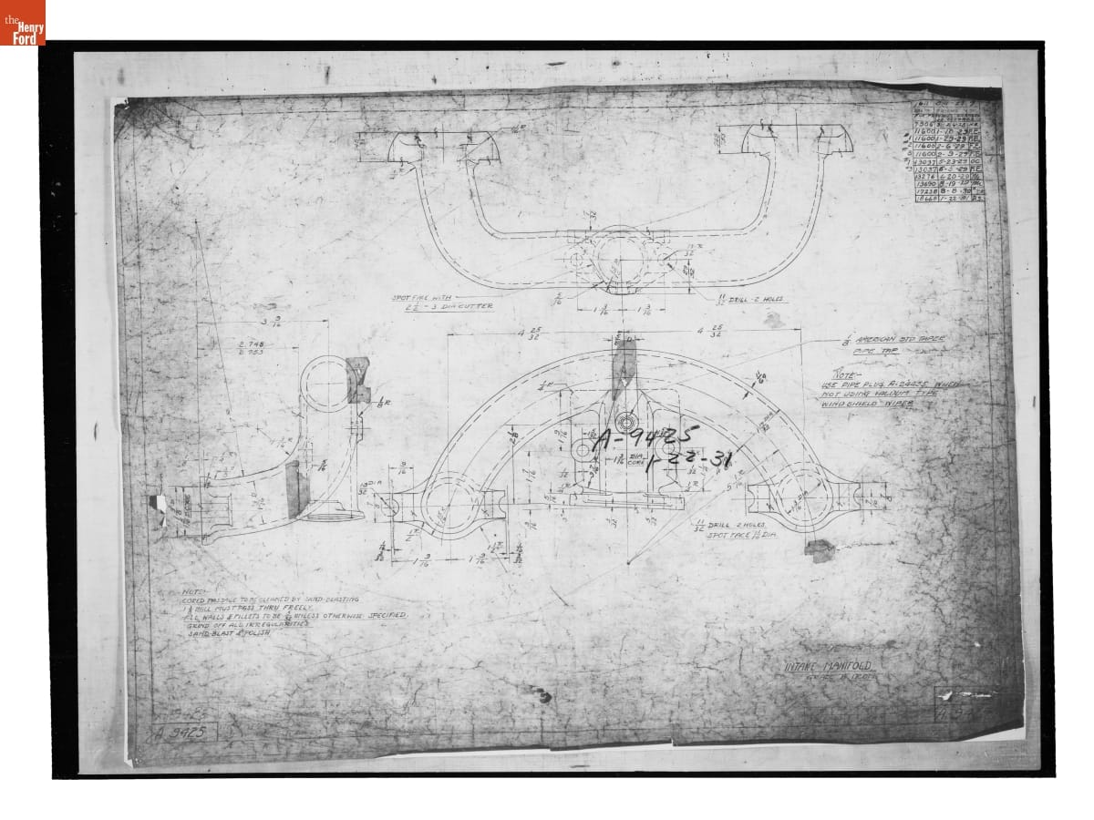 Updraft Intake Drawing,