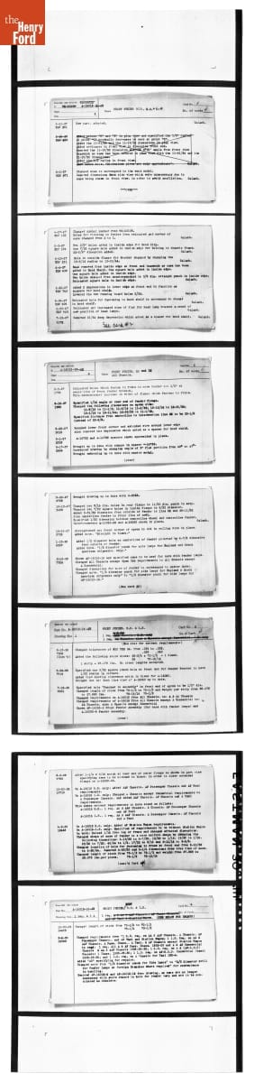 Engineering Release Notes, Front Fender Body, Ford Model A, 1927-1930